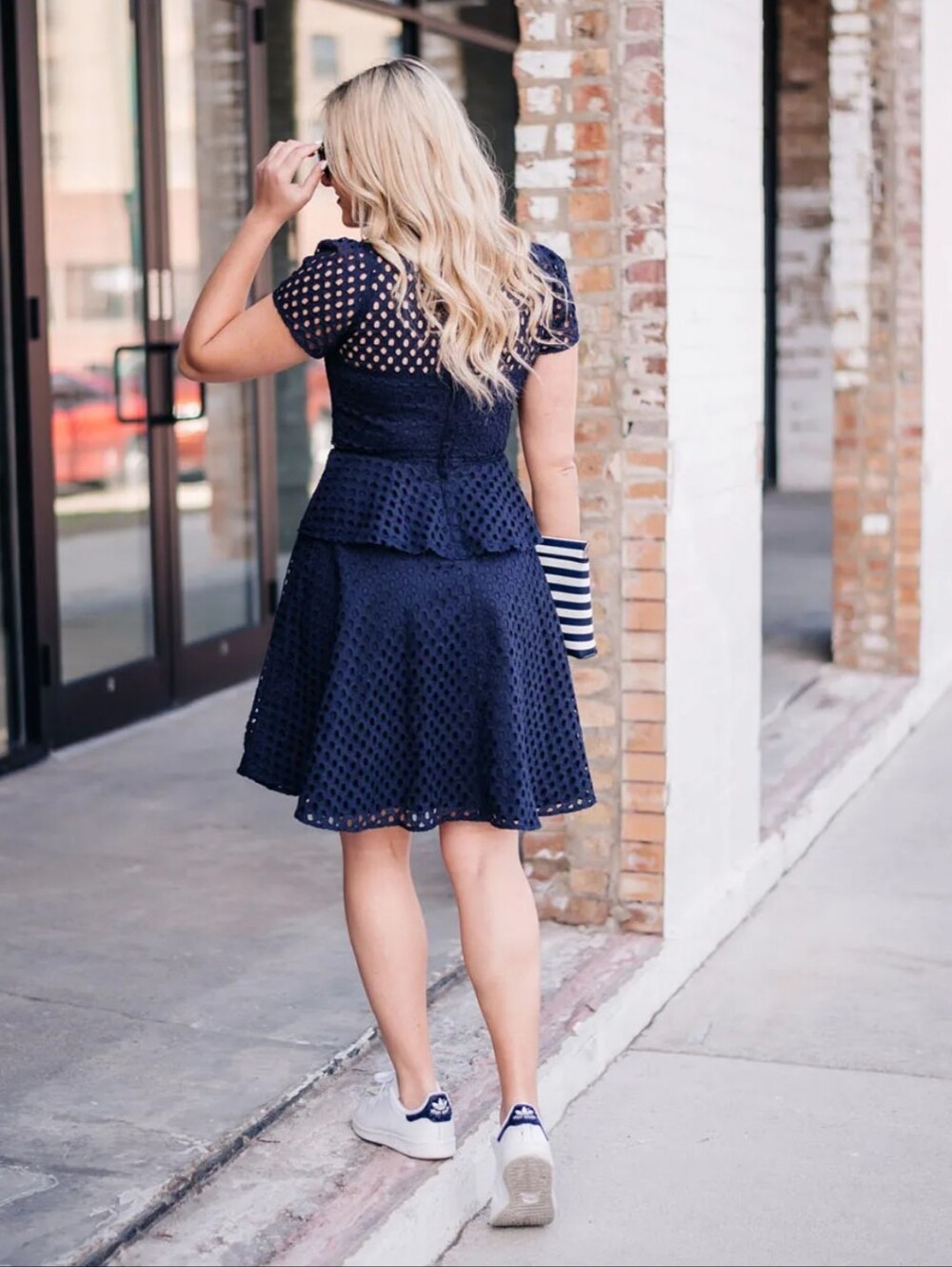 EUC Banana Republic Navy Mini Dress 4